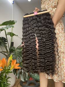 Cheveux humains vierges cambodgiens les plus vendus, super ondulés, boucles naturelles lâches, 100% cuticules alignées, sans produits chimiques traités, sans nœuds - Product Image 5