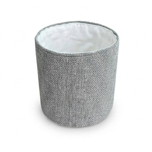 MA55 Mini Round Cotton Linen Storage <b>Basket</b> Desktop Organizer for <b>Small</b> Items Cosmetics Jewelry Office Supplies - Product Image 4