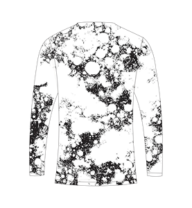 เสื้อยืดแขนยาวลายพรางหิมะสีดำขาวแบบซับลิเมชั่นสำหรับผู้ชาย เหมาะสำหรับการล่าสัตว์ ตกปลา ออกกำลังกาย และฝึกซ้อมกีฬา - Product Image 6