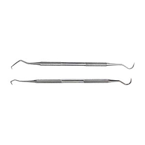 Outil de grattoir dentaire professionnel avec miroir buccal, 3 pièces, en acier inoxydable de qualité médicale, cure-dent et grattoir à tartre - Product Image 4