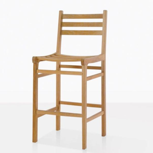 Minimalist Design Folding Chair and Folding <b>Table</b> with Teak Wooden Frame Material <b>for</b> Home Furniture Decoration - Product Image 3