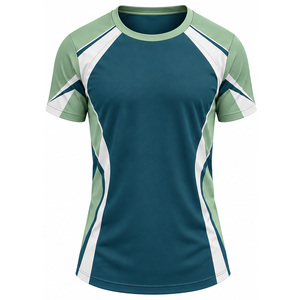 Camiseta Deportiva para Hombre con Estampado Deportivo, Spandex/Poliéster, Corte Regular, Secado Rápido, Transpirable, Ligera, Anti-UV, Ecológica - Product Image 1