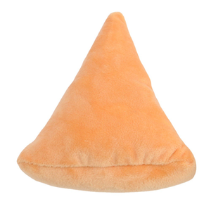 Juguete de Peluche con Forma de Rebanada de Pizza para Perros, Juguetes Resistentes para Masticar para Cachorros y Perros Pequeños y Medianos, Accesorios para Mascotas con Forma de Comida Rellena y Suave - Product Image 3