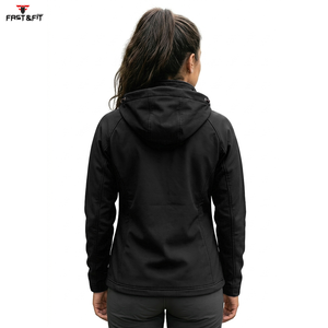 Wholesale Supplier <b>Lightweight</b> 100% Polyester Printed Eco-Friendly Winter Waterproof Softshell <b>Jacket</b> for Hiking and Training - Product Image 4