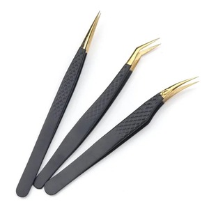Colorful Stainless Steel Precision Eyebrow Tweezer 10mm Fine Hair Removal Makeup <b>Tool</b> Slanted Eye Brow <b>Clips</b> for Beauty Hair - Product Image 1