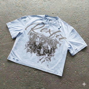 T-shirt surdimensionné noir délavé REXFIT SPORTS pour homme, en coton personnalisé, streetwear, col rond, haute qualité - Product Image 1