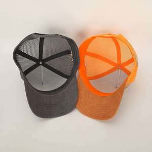 DREAMCATCHER ENTERPRISES Outdoor Camping Trucker <b>Cap</b> <b>Blank</b> Curved Brim Plain Casual Mesh Polyester/Cotton Unisex Low Price - Product Image 4