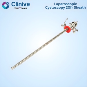 <b>Laparoscopic</b> Cystoscopy 20Fr Sheath High Quality Reusable Manual Surgical <b>Instrument</b> Set - Product Image 4