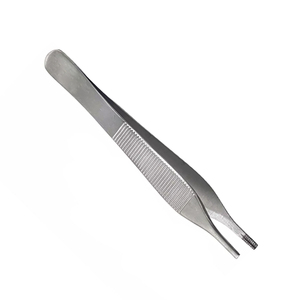 Pinces Adson marron en acier inoxydable, pinces chirurgicales pour tissus, instrument de précision à usage médical - Product Image 4