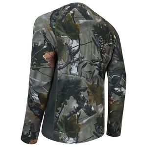 T-shirt unisexe personnalisé à sublimation camouflage Bottomland, respirant, manches longues, écologique, 100% coton, pour la chasse, été - Product Image 2