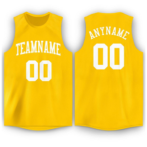 Nuevas Camisetas de Baloncesto de Verano 2026 Ecológicas y Transpirables de Malla, 100% Poliéster, Personaliza el Diseño Exclusivo de tu Marca - Product Image 3