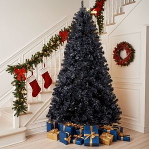 Albero di Natale Artificiale Pre-Illuminato da 2,3 m, 1350 Rami, 400 Luci, Pino Artificiale con Cerniere, Telecomando, Grande Decorazione Natalizia - Product Image 2