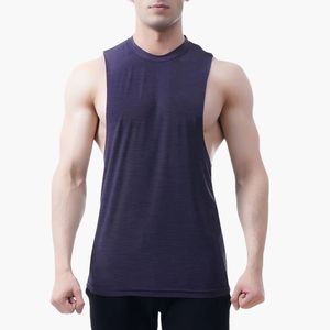 เสื้อกล้ามผ้าฝ้ายพีมาพรีเมียมสั่งทำขายส่งสำหรับผู้ชาย – เสื้อกล้ามออกกำลังกายระบายอากาศได้ดีสำหรับวิ่งและใส่ในช่วงฤดูร้อน - Product Image 1