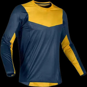 Maillot de motocross personnalisé sublimé de haute qualité, respirant, coupe-vent, en polyester, anti-UV, grande taille, pour la course automobile et moto - Product Image 6