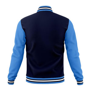 Chaqueta Varsity de Invierno para Hombre Tallas Grandes - Chaqueta de Cuero Transpirable y Resistente al Viento para Exteriores, Tallas y Colores Personalizables, Venta al Por Mayor Disponible - Product Image 3