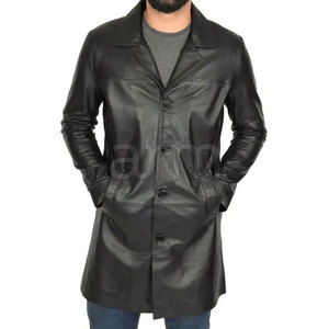 Best Quality Wholesale Price Men Leather Coat Custom Made Top Selling Men Leather Coat For Online Sale - Product Image 3