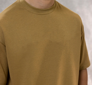 T-shirt unisexe homme surdimensionné à épaules tombantes en sergé 100 % polyester 280g, impression numérique, logo personnalisé, faible coût - Product Image 5
