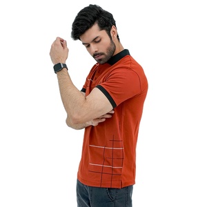 Camiseta de Verano de Manga Corta para Hombre de Alta Calidad, Transpirable, con Bordado Personalizado, de Secado Rápido, Tejido Sólido, para Golf, Unisex - Product Image 3