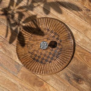 Plateau de service écologique en bois d'acacia, grand format, poli, avec compartiments, résistant au lave-vaisselle, idéal pour fêtes, idéal pour chips, sauces, fromages et desserts - Product Image 5