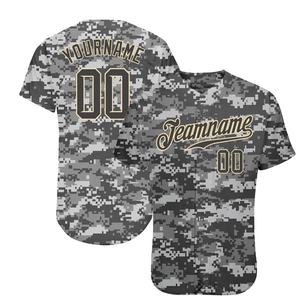 Ropa deportiva con botones personalizados para hombre, tendencia superior, talla grande, cuello en V, logotipo frontal, transpirable, estilo liso a rayas para béisbol y softball - Product Image 3