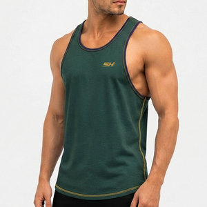 Débardeur de sport pour homme, construction durable, adapté au bodybuilding, au powerlifting, aux pompes, aux haltères, gilet d'entraînement sans manches - Product Image 1