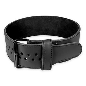 Ceinture de musculation professionnelle GAF en cuir avec logo personnalisé, boucle à double ardillon, pour haltérophilie et powerlifting, 7 mm, haute résistance - Product Image 1