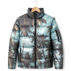 Veste matelassée épaisse et brillante pour homme, style Regalia Maçonnique Héritage, avec fermeture éclair intégrale, manteau d'hiver chaud pour l'extérieur - Product Image 4