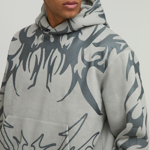 Survêtement unisexe pour homme, très vendu, respirant, doux, 100% coton, taille élastique, uni, sport, gym, streetwear, sweat à capuche - Product Image 3