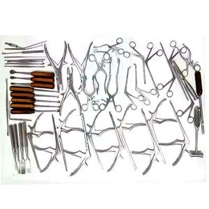 Juego de Instrumentos para Laminectomía Espinal, 45 Piezas, Acero Inoxidable, Instrumentos Quirúrgicos Ortopédicos y de Neurocirugía, Kit Completo Manual MOL - Product Image 1