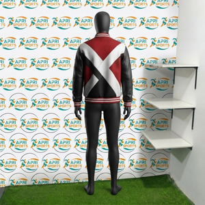 Vestes de baseball à manches longues pour hommes, style varsity, pour vêtements de mode d'extérieur, fabrication directe en usine, vente directe. - Product Image 3