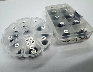 Plateaux de cils à longueurs mixtes 8-15mm, bouquets préfabriqués en poils synthétiques noir mat effet cachemire, cils souples pour volume - Product Image 3