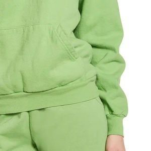 Sweat à capuche oversize en molleton à épaules tombantes, prix abordable, design uni, logo personnalisable et design de haute qualité pour les acheteurs en gros - Product Image 6