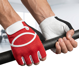 Gants de musculation en cuir antidérapants pour la gym, gants en néoprène à porter facilement, demi-doigts, gants en néoprène épais unisexes - Product Image 6