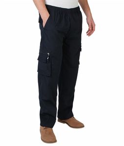 <b>Mens</b> Cargo Pants Custom Made High Waist Cotton Cargo Trousers with Multi-Pockets Fashionable Straight Pattern for Casual Use - Product Image 2