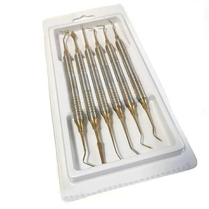 Instruments de restauration composite 6 pièces en acier inoxydable de haute qualité, équipement de sinus lift dentaire, outils dentaires utilisés en chirurgie buccale - Product Image 2