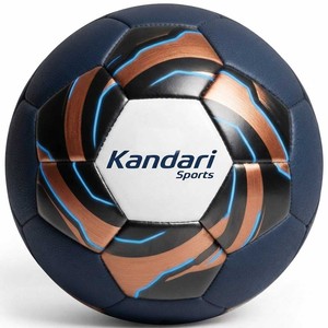 ลูกฟุตบอล KANDARI SPORTS Handi Sports สีกรมท่า ลายมังกรทอง ทนทาน เหมาะสำหรับการฝึกซ้อม - Product Image 4