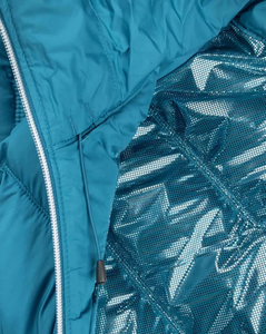 Manteau réversible pour homme, bleu, col montant, tissu en laine écologique, fermeture éclair sur le devant, vêtement d'extérieur décontracté, coupe classique, matière polyester - Product Image 6