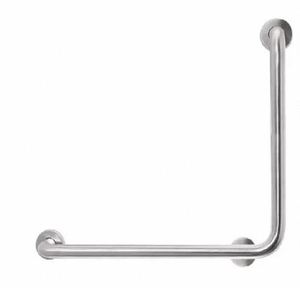 Stainless Steel Light Rail Non-Alloy Disabled Grab Rail with 1" <b>Bolt</b> Hole Diameter - Product Image 3