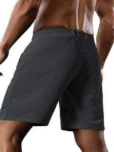 Shorts de compression personnalisés avec logo pour hommes, pantalons de sport, shorts de jogging avec poche latérale 2026 - Product Image 6