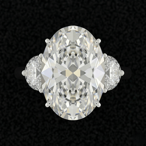 Anillo de Diamantes de Platino Premium, Diseño Clásico y Elegante para Bodas, Fiestas y Ocasiones Especiales - Product Image 1