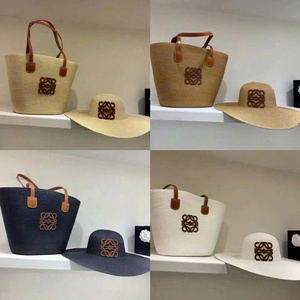 Bolso Tote de Hoja de Palma Hecho a Mano con Bordado, Ecológico, Estilo Bohemio, Diseño Vintage para Dama, Temporada de Primavera, Forro de Lino, Personalizado - Product Image 1