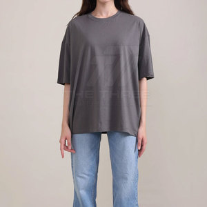 Camisetas Extra Grandes para Mujer, Elegantes y Funcionales, Ecológicas, 100% Algodón, Transpirables, de Alta Calidad para Exportación al por Mayor - Product Image 2