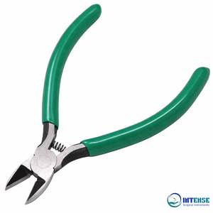 Alicates de Corte Diagonal, Cortadores de Alambre, Herramienta de Reparación, Acero Inoxidable Verde para Joyería - Product Image 2