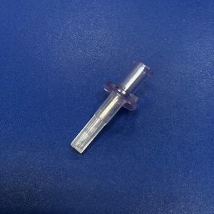 14B002 Chi Feng transparente púrpura transferencia PIN Spike 12mm sin ventilación hembra señuelo bloqueo médico policarbonato Luer conector ISO - Product Image 5