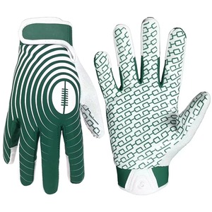 Guantes de Fútbol Americano de Alta Calidad 2026, Transpirables, Flexibles, de Dedo Completo, Ligeros, con Protección Sublimada en la Palma - Product Image 1