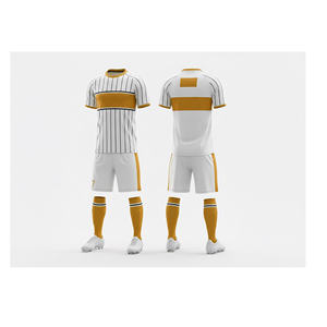 Uniforme de Fútbol Profesional Sublimado para Clubes y Equipos |   Tallas para Hombres, Mujeres y Jóvenes |   Ropa Deportiva Ligera de Secado Rápido para Entrenamiento - Product Image 5