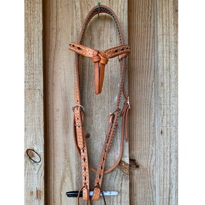 Brida para Caballo Occidental de Cuero Genuino/Cuero Sintético de Alta Calidad, Personalizable, para Montar a Caballo, Servicio OEM - Product Image 1