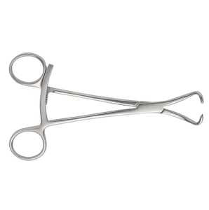Pinzas Ortopédicas Curvas de 5.5 Pulgadas de Acero Inoxidable Quirúrgico, Reutilizables, para Sujetar Placas y Guiar Taladros - Product Image 2