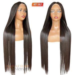 Remy Human Hair Wigs HD Lace Front Wig With Natural Black Color, Easy to Add Length, <b>Volume</b> and Thickness to Your Hair - Product Image 6
