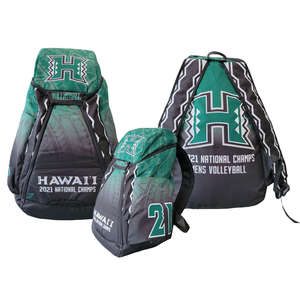 Sac à dos de football américain à fermeture éclair pour adultes et jeunes, multi-poches, résistant à l'eau, logo d'équipe personnalisé, dos respirant, faible MOQ, OEM - Product Image 4